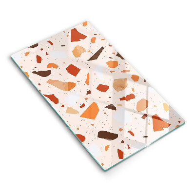 Zaščitna plošča za štedilnik Dekorativna kamenina