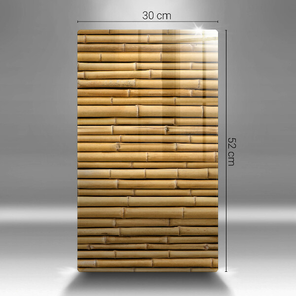 Zaščitna plošča za štedilnik Naravni boho bambus