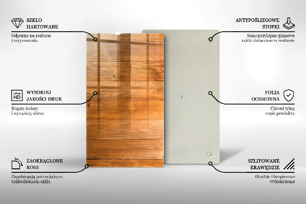 Zaščitna plošča za štedilnik Lesene deske