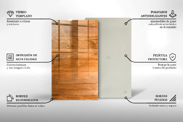Zaščitna plošča za štedilnik Lesene deske