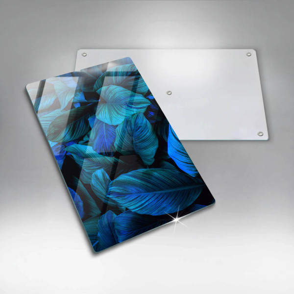 Zaščitna plošča za štedilnik Listi vegetacije v džungli