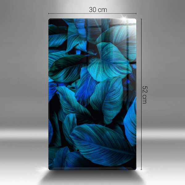 Zaščitna plošča za štedilnik Listi vegetacije v džungli