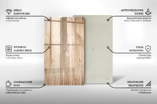 Zaščitna plošča za štedilnik Lesene deske