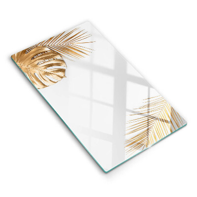 Zaščitna plošča za štedilnik Zlati listi