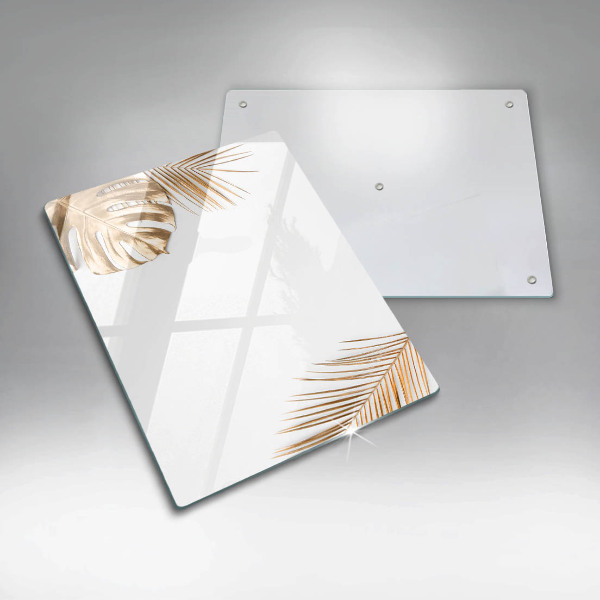 Zaščitna plošča za štedilnik Zlati listi