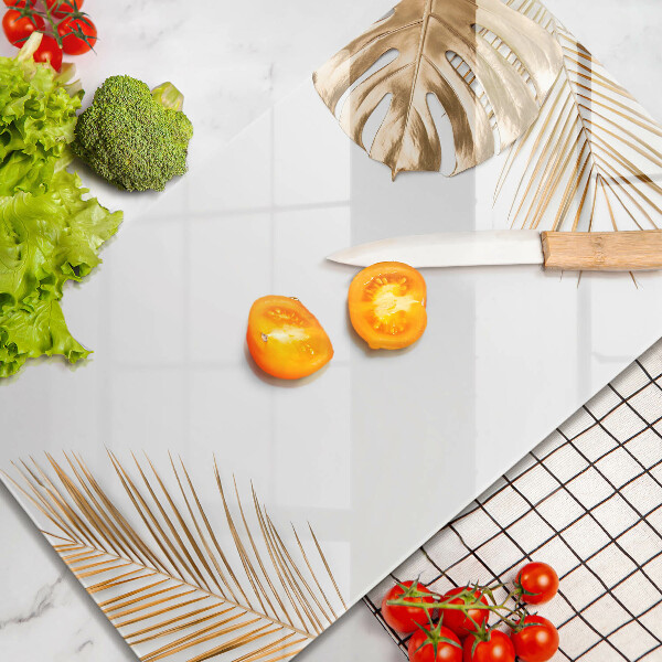 Zaščitna plošča za štedilnik Zlati listi