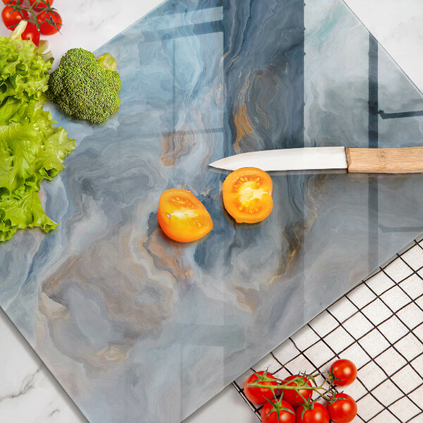 Zaščitna plošča za štedilnik Tekstura marmorja