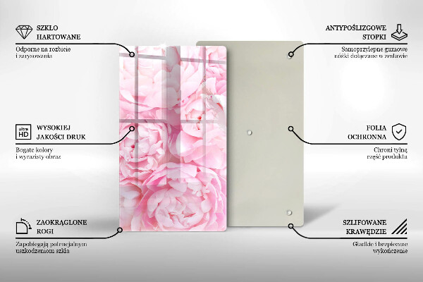 Zaščitna steklena plošča za štedilnik Nežne potonike