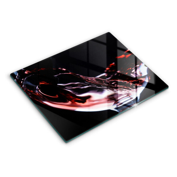 Zaščitna plošča za štedilnik Kozarec rdečega vina