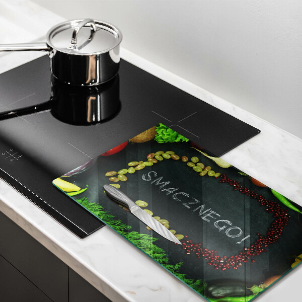 Zaščitna plošča za štedilnik Smacznego!