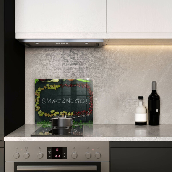 Zaščitna plošča za štedilnik Smacznego!