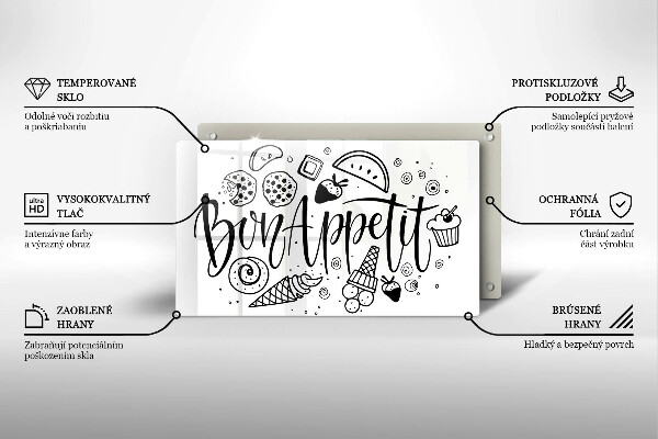 Zaščitna plošča za štedilnik Bon Appetit