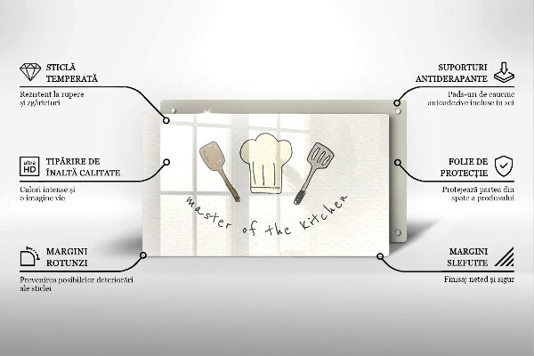 Zaščitna plošča za štedilnik Master of the Kitchen