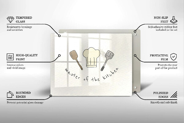 Zaščitna plošča za štedilnik Master of the Kitchen