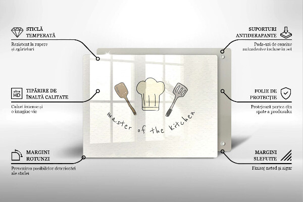 Zaščitna plošča za štedilnik Master of the Kitchen