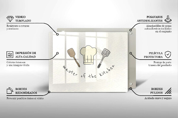 Zaščitna plošča za štedilnik Master of the Kitchen
