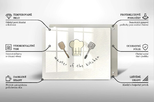 Zaščitna plošča za štedilnik Master of the Kitchen