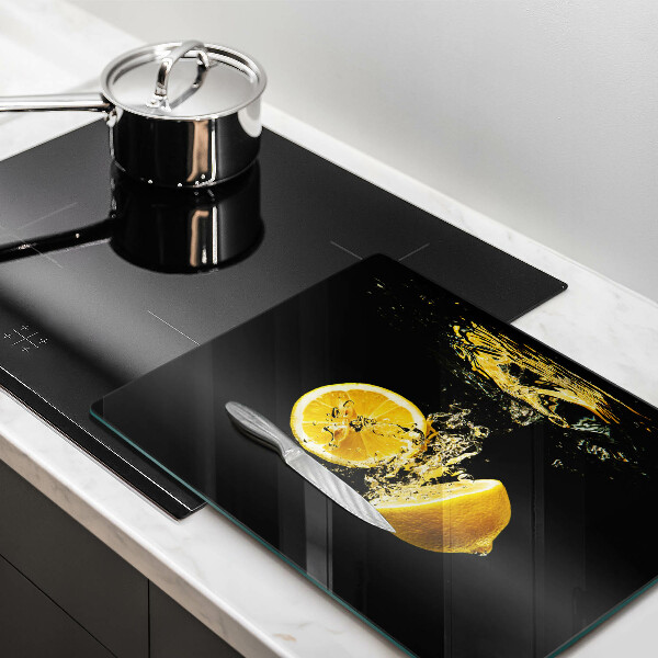 Zaščitna plošča za štedilnik Sočni sadeži limone