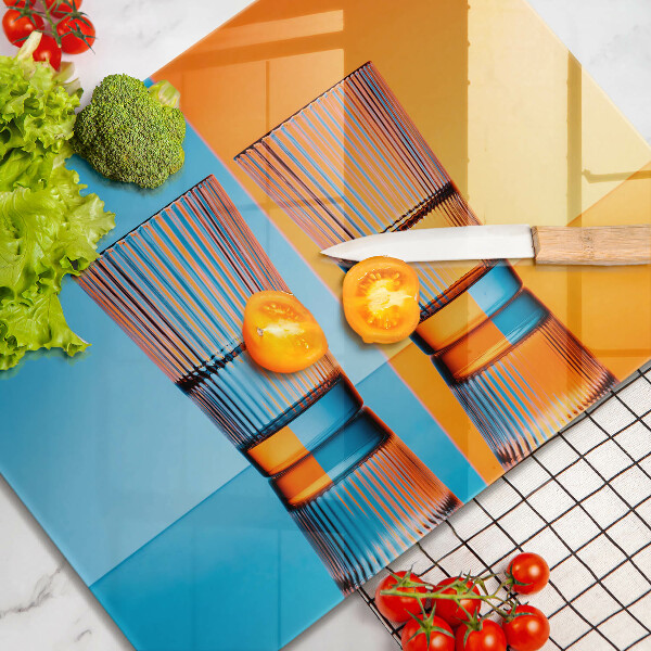 Zaščitna plošča za štedilnik Dva kozarca vode