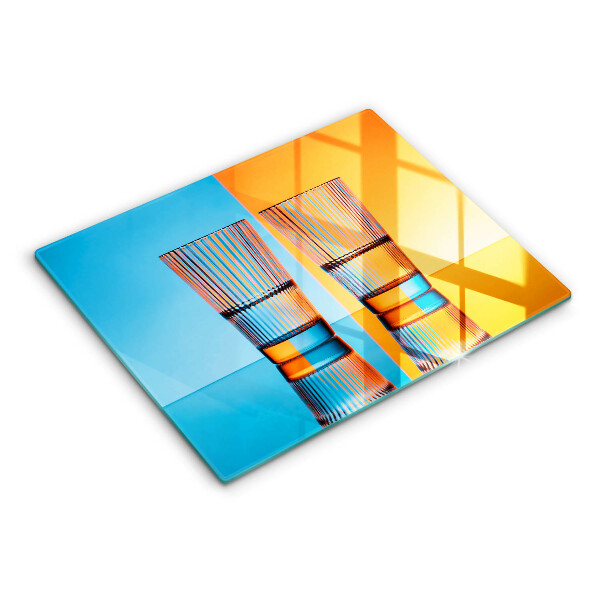 Zaščitna plošča za štedilnik Dva kozarca vode