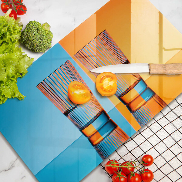 Zaščitna plošča za štedilnik Dva kozarca vode