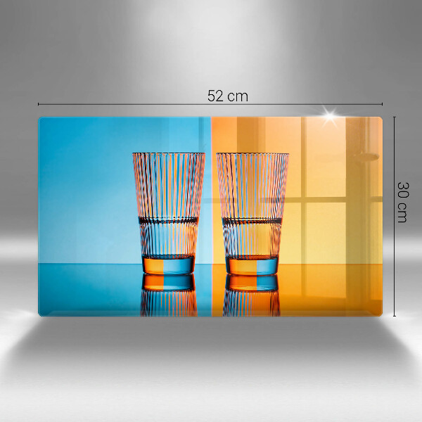 Zaščitna plošča za štedilnik Dva kozarca vode