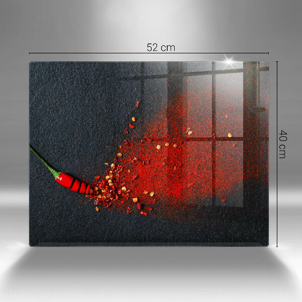 Zaščitna plošča za štedilnik Čili poper