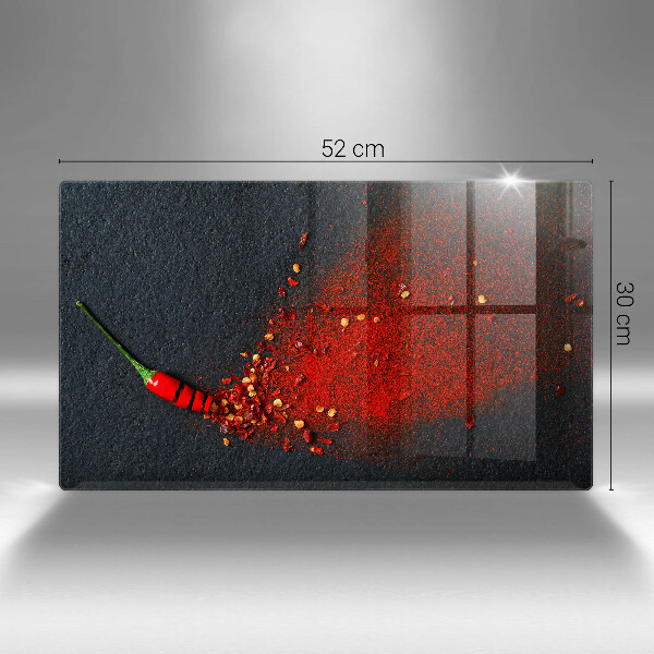 Zaščitna plošča za štedilnik Čili poper