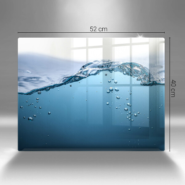 Zaščitna plošča za štedilnik Modra voda