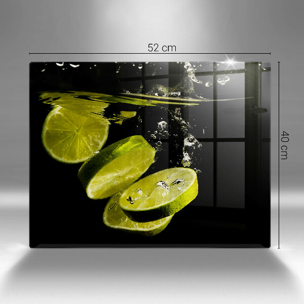 Zaščitna plošča za štedilnik Limete v vodi