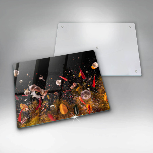 Zaščitna plošča za štedilnik Pekoče začimbe