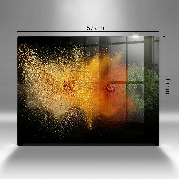 Zaščitna plošča za štedilnik Pisane začimbe