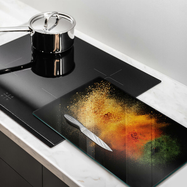 Zaščitna plošča za štedilnik Pisane začimbe