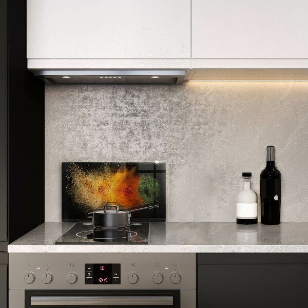 Zaščitna plošča za štedilnik Pisane začimbe