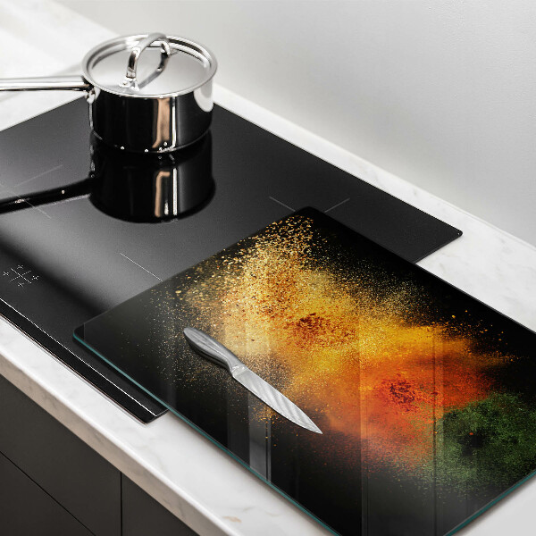 Zaščitna plošča za štedilnik Pisane začimbe