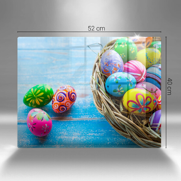 Zaščitna plošča za štedilnik Velikonočna jajca Velikonočna jajca