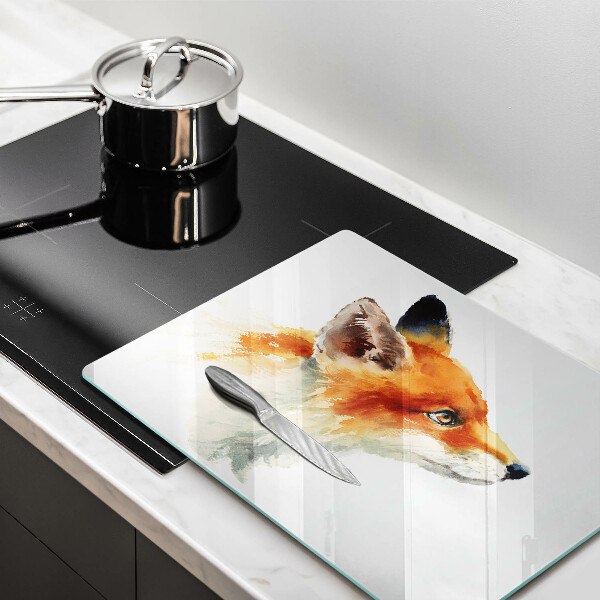 Zaščitna plošča za štedilnik Pobarvana lisica