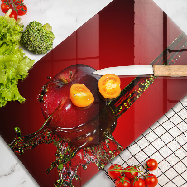 Zaščitna plošča za štedilnik Jabolčno sadje v vodi