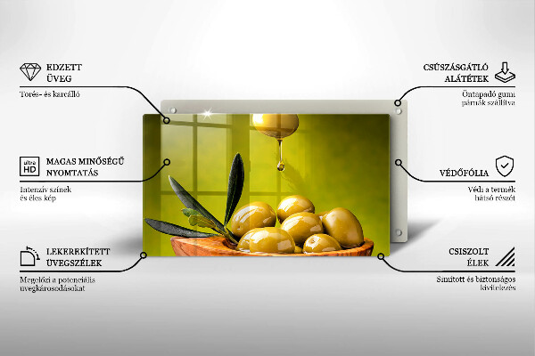 Zaščitna plošča za štedilnik Okusne olive