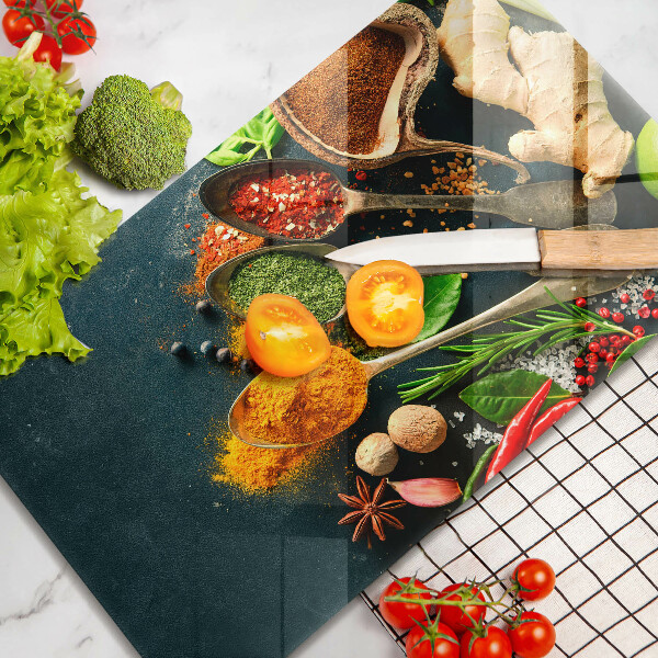 Zaščitna plošča za štedilnik Kuhinjske začimbne žlice