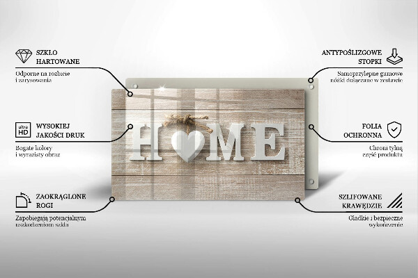 Zaščitna plošča za štedilnik Home