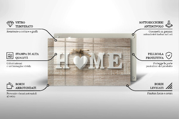 Zaščitna plošča za štedilnik Home