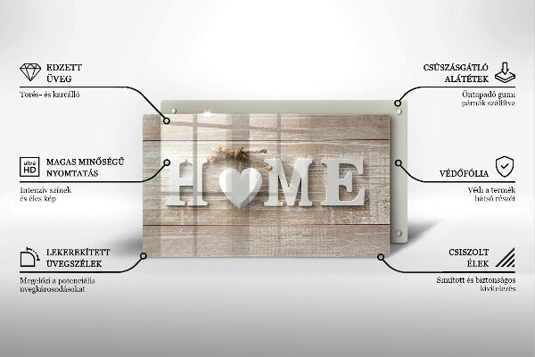 Zaščitna plošča za štedilnik Home