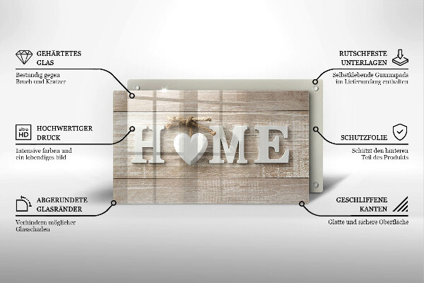 Zaščitna plošča za štedilnik Home