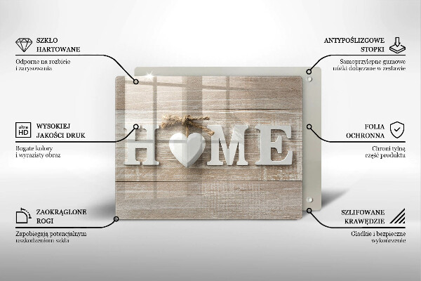 Zaščitna plošča za štedilnik Home