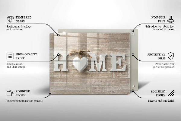 Zaščitna plošča za štedilnik Home