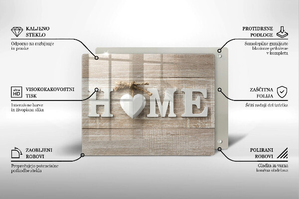 Zaščitna plošča za štedilnik Home