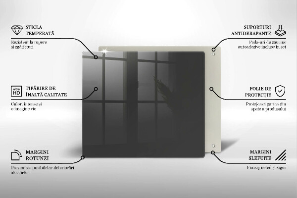 Zaščitna plošča za štedilnik Siva barva