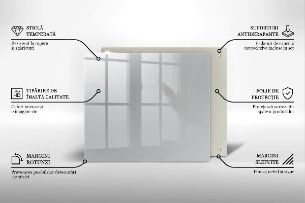 Zaščitna plošča za štedilnik Siva barva