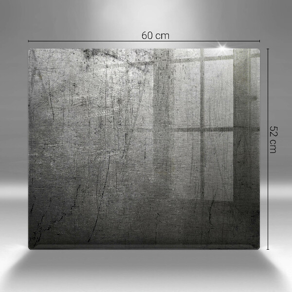 Stenska zaščitna plošča za štedilnik Kovinska tekstura